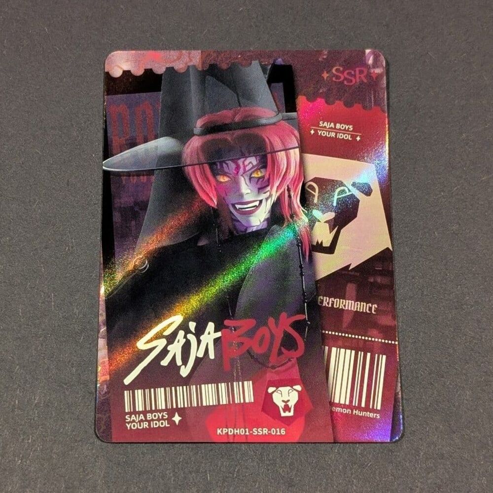Kayou K-Pop Demon Hunters Romance Saja Boys Your Idol SSR Card KPDH01-SSR-016